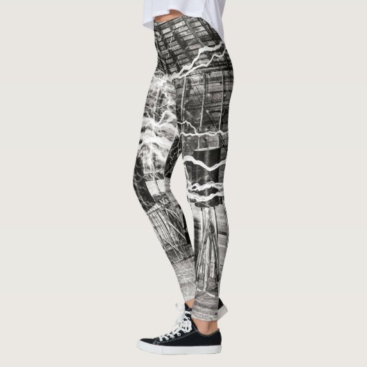 Nikola Tesla Electricity Leggings (Links)