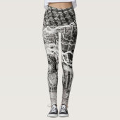 Nikola Tesla Electricity Leggings (Voorkant)