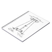 Nikola Tesla Energy Transmission Pantent US119732 Notitieboek (Linkerzijde)