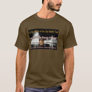 Nikola Tesla gek wetenschapper van Elektriciteit. T-shirt