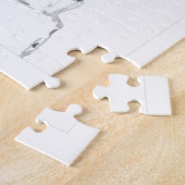 Nikola Tesla Gezicht Legpuzzel (Zijkant)