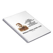 Nikola Tesla Harnzed Cosmic Rays Motive Device Notitieboek (Rechterzijde)