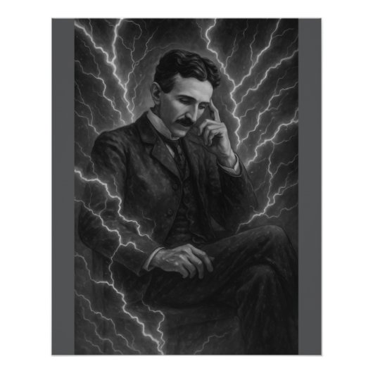 Nikola Tesla – Het elektrische verstand Poster (Voorkant)