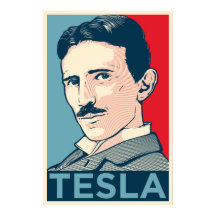 Nikola Tesla Hope Portrait