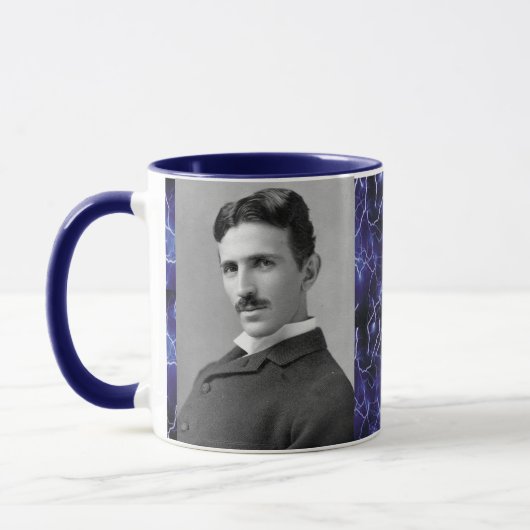 Nikola Tesla Inventor Coffee Mok (Links)