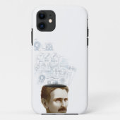 Nikola Tesla Iphone Case (Achterkant)