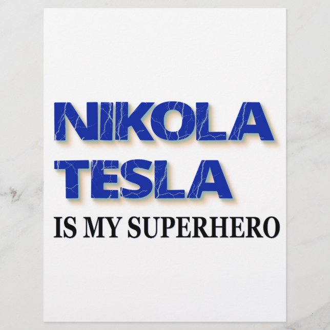 Nikola Tesla is mijn superheld (Voorkant)