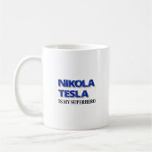 Nikola Tesla is mijn superheld Koffiemok (Links)