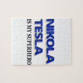 Nikola Tesla is mijn superheld Legpuzzel (Horizontaal)