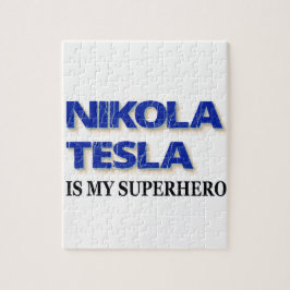 Nikola Tesla is mijn superheld Legpuzzel