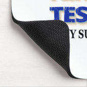 Nikola Tesla is mijn superheld Muismat (Hoek)