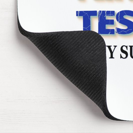 Nikola Tesla is mijn superheld Muismat (Hoek)