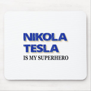 Nikola Tesla is mijn superheld Muismat