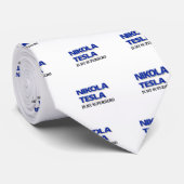 Nikola Tesla is mijn superheld Stropdas (Opgerold)