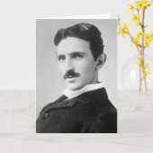 Nikola Tesla Kaart (Gele Bloem)
