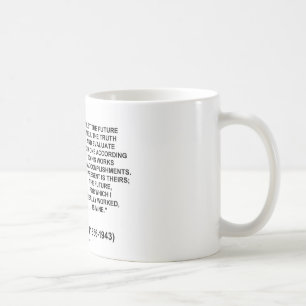 Nikola Tesla laat de toekomst de waarheid vertelle Koffiemok