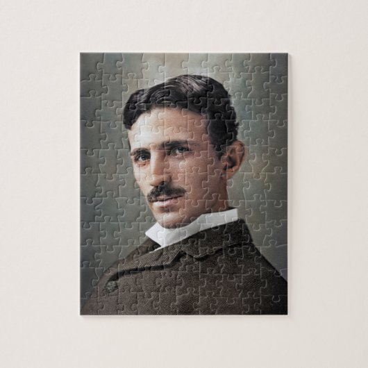 Nikola Tesla Legpuzzel (Verticaal)