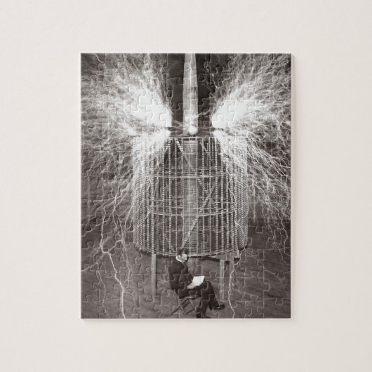 Nikola Tesla Legpuzzel (Verticaal)