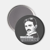 Nikola Tesla Magneet (Voorkant / Achterkant)