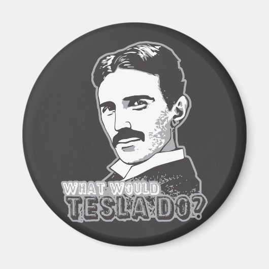 Nikola Tesla Magneet (Voorkant)