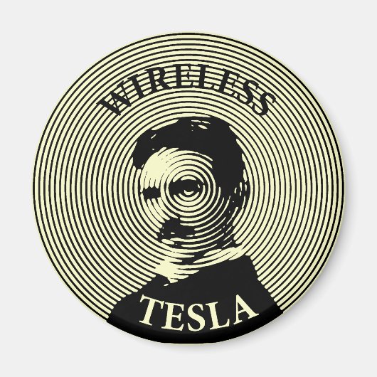 Nikola Tesla Magneet (Voorkant)