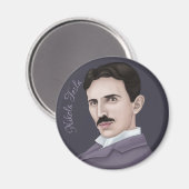 Nikola Tesla Magneet (Voorkant / Achterkant)