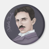Nikola Tesla Magneet (Voorkant)