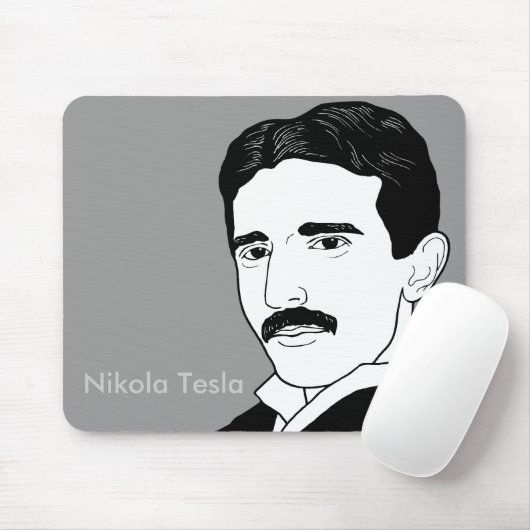 Nikola Tesla Muismat (Met muis)