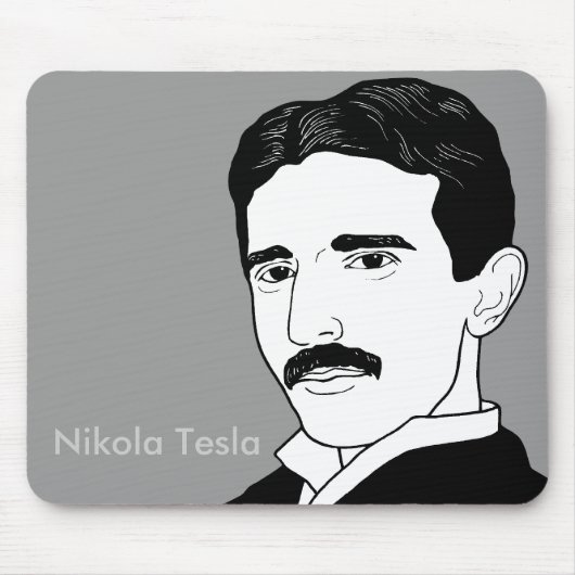 Nikola Tesla Muismat (Voorkant)