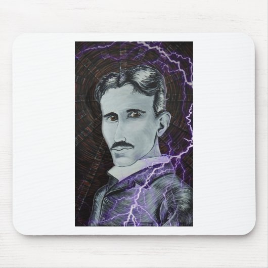 Nikola Tesla Muismat (Voorkant)