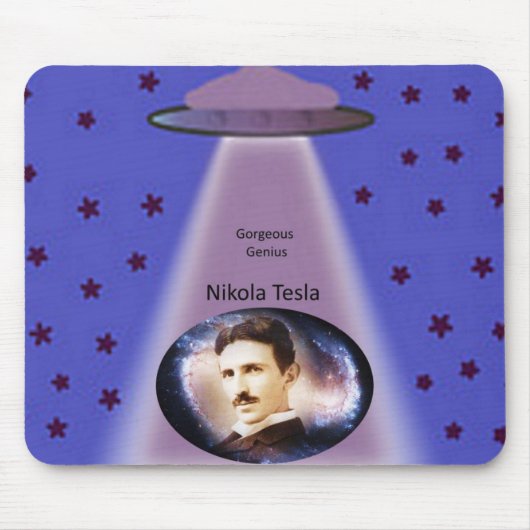 Nikola Tesla muismat (Voorkant)