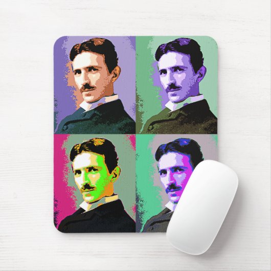 Nikola Tesla Muismat (Met muis)