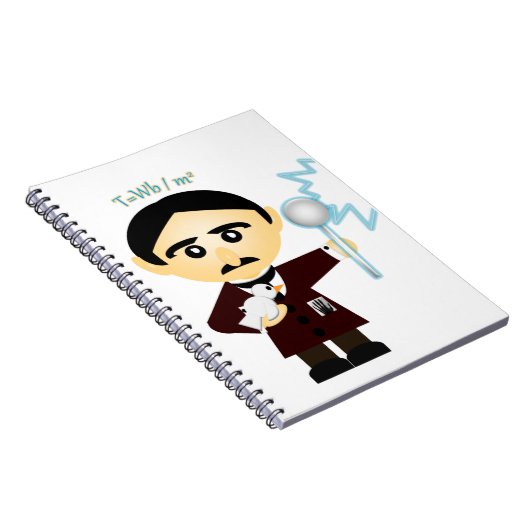 Nikola Tesla Notitieboek (Rechterzijde)