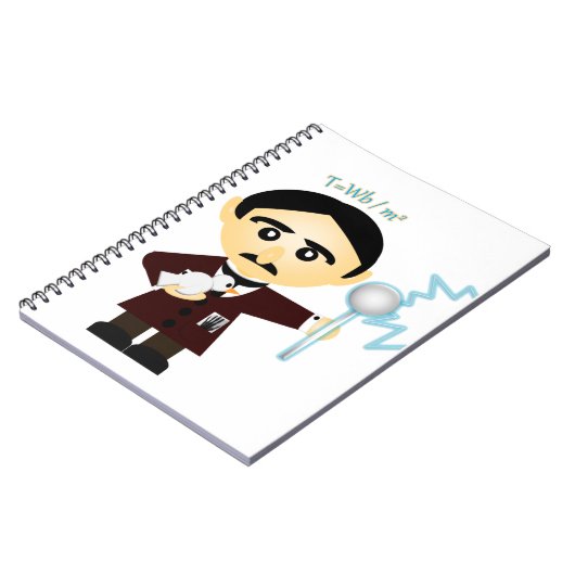 Nikola Tesla Notitieboek (Linkerzijde)