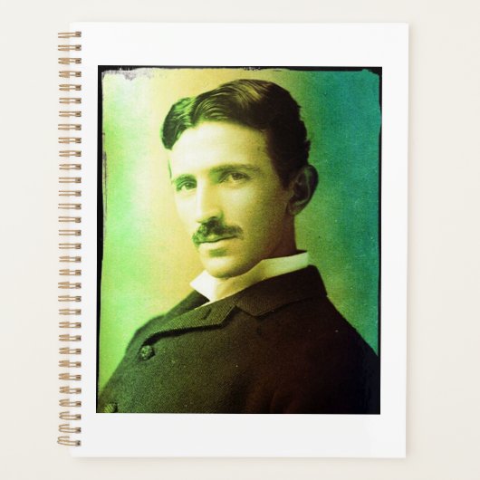 Nikola Tesla Planner (Voorkant)