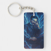 Nikola Tesla – Pocket Genius – Sleutelhanger (Voorkant)