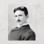 Nikola Tesla Portrait Briefkaart (Voorkant)