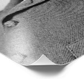 Nikola Tesla Portrait Foto Afdruk (Hoek)