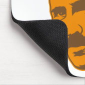 Nikola Tesla Portrait Mousepad Muismat (Hoek)
