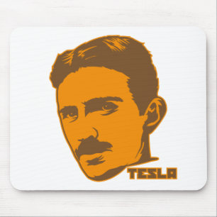 Nikola Tesla Portrait Mousepad Muismat