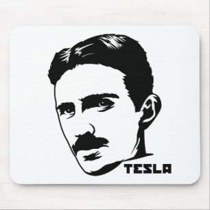 Nikola Tesla Portrait Mousepad Muismat
