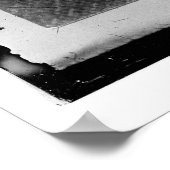 Nikola Tesla Portrait Poster (Hoek)