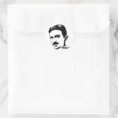 Nikola Tesla Portrait Sticker (Tas)
