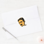 Nikola Tesla Portrait Sticker (Envelop)