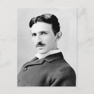 Nikola Tesla Portret Briefkaart