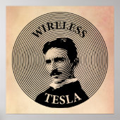 Nikola Tesla Poster (Voorkant)