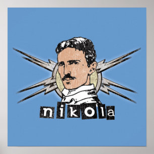 Nikola Tesla Poster