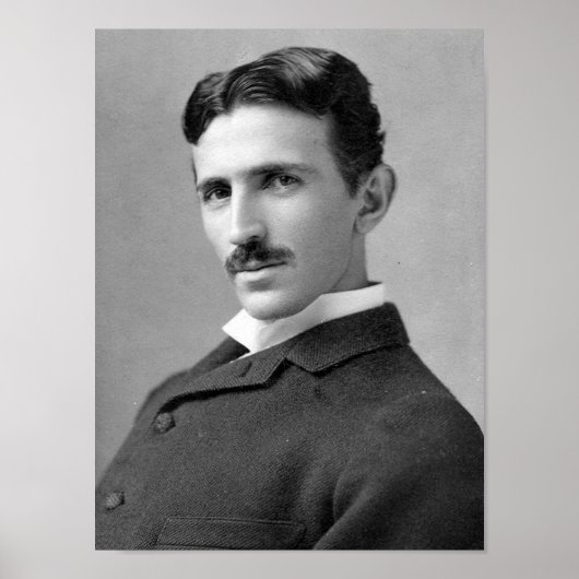 Nikola Tesla Poster (Voorkant)