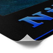 Nikola Tesla poster (Hoek)