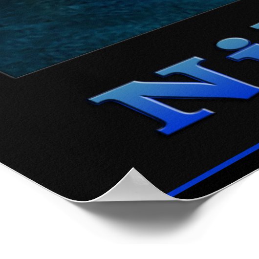 Nikola Tesla poster (Hoek)